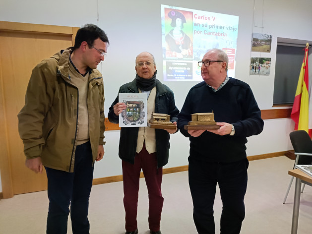 Jaime Diaz, Antonio Otero y Pedro Arce