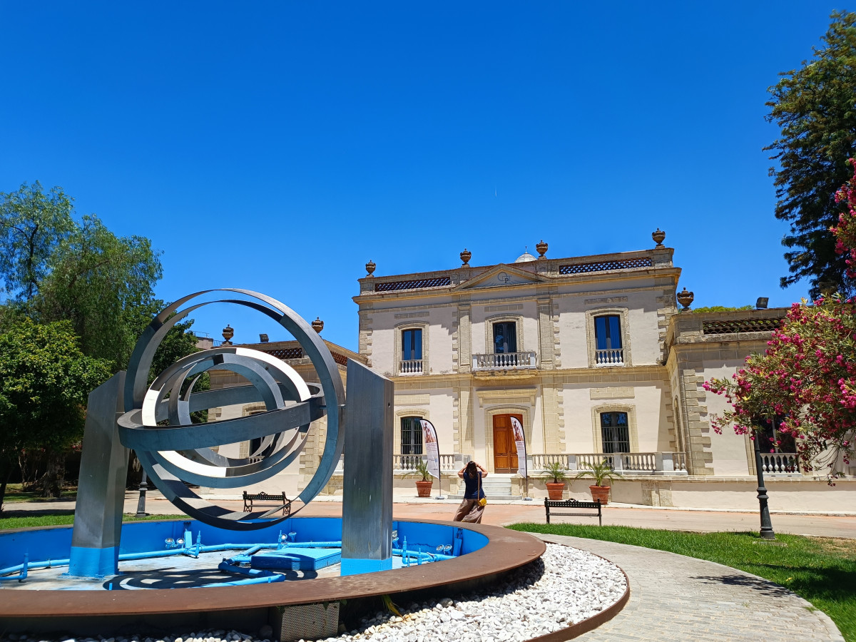 Palacete que acoge el MUseo del Timepo, en La Atalaya, de Jerez.