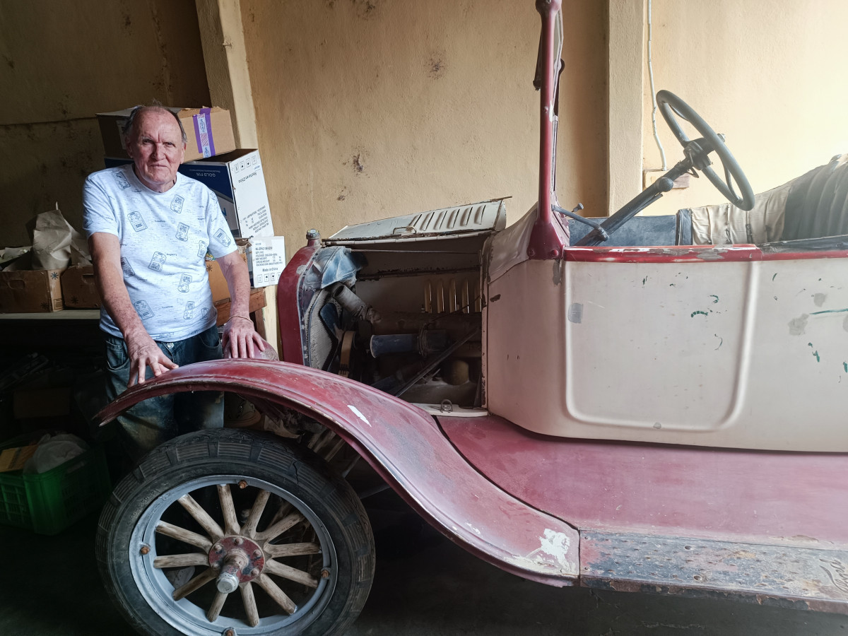 David Santander, Chili con su ford de 1