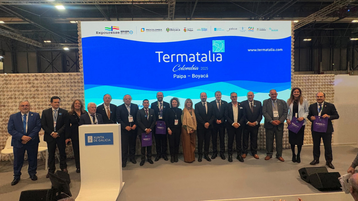 Termatalia 2025 Colombia presentaciu00f3n en Fitur